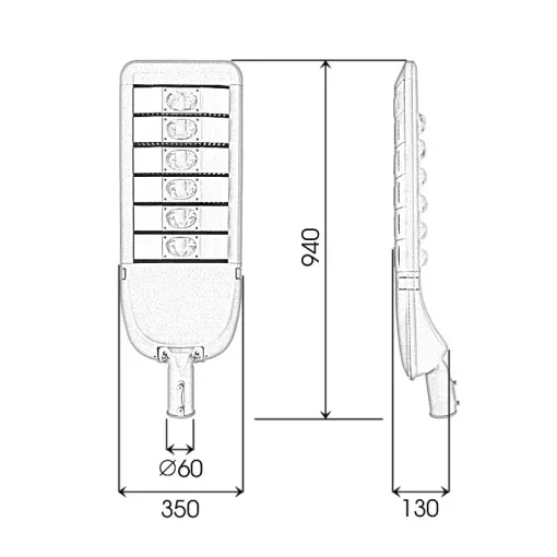 Đèn Đường cao tốc 300W chất lượng cao cấp  - D02 - Ảnh 8