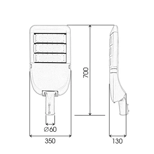 Đèn đường cao áp 150W dẫn đầu thị trường - D02 - Ảnh 8