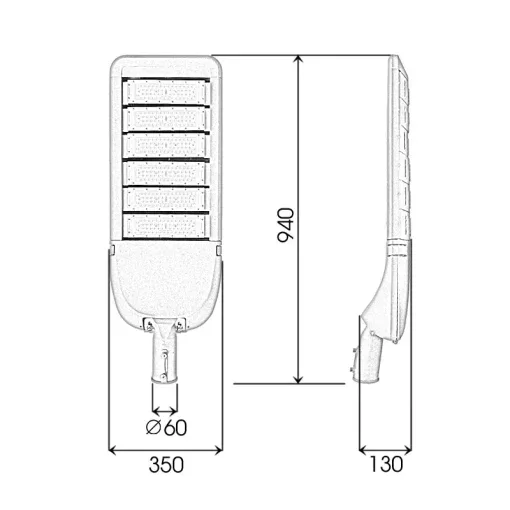 Đèn Đường cao tốc 300W Thương hiệu được ưa chuộng số 2 - D02 - Ảnh 8