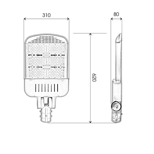 Đèn đường cao áp 150W dẫn đầu thị trường - D14 - Ảnh 5