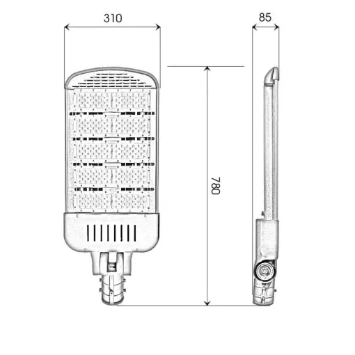 Đèn đường cao tốc 250W Giá hấp dẫn  - D14 - Ảnh 10