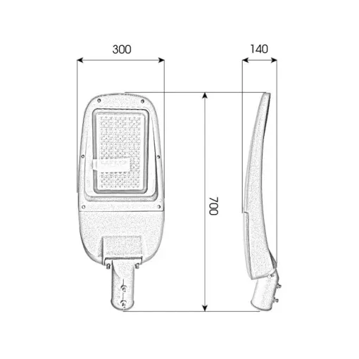 Đèn đường cao áp 150W Giá hấp dẫn  - D20 - Ảnh 5