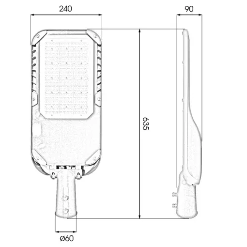 Đèn đường cao áp 150W HKLED -Tự hào thương hiệu chiếu sáng hàng đầu Việt Nam  - D22 - Ảnh 9
