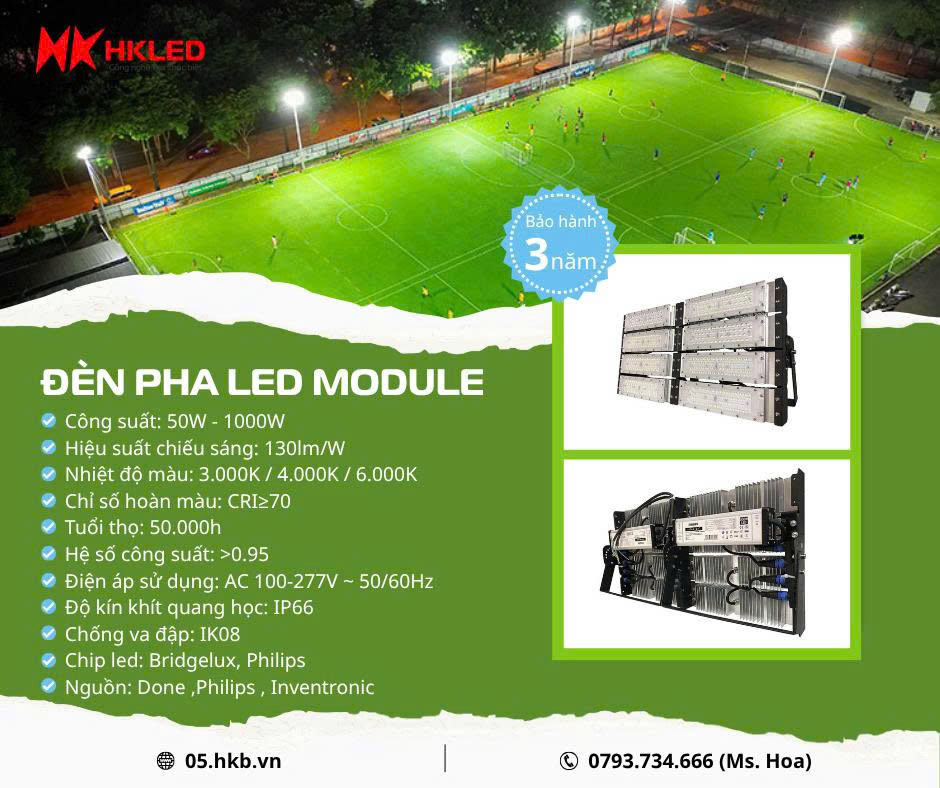 ĐÈN pha 200W HKLED