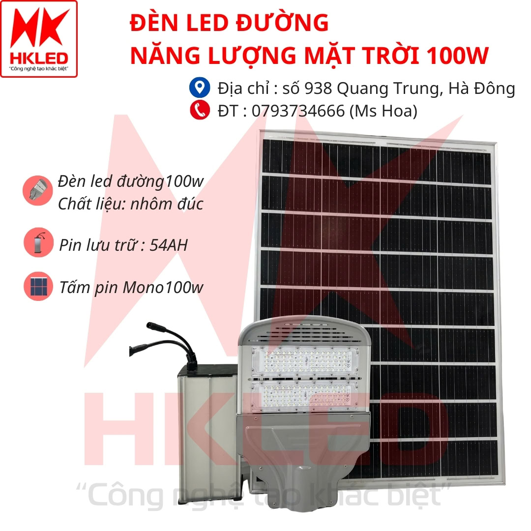 ĐÈN LED ĐƯỜNG NĂNG LƯỢNG MẶT TRỜI