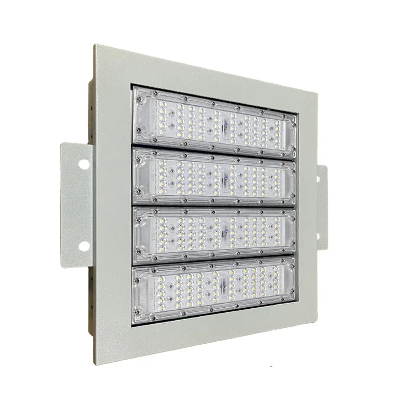 Đèn LED cây xăng chống nổ 200W bảo hành lên tới 36 tháng